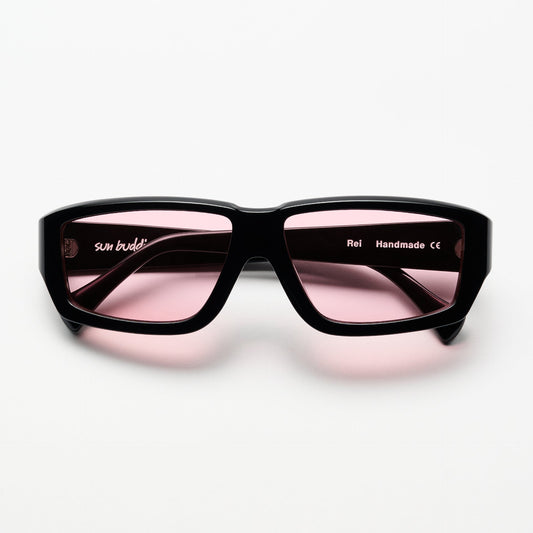 Rei Black with Pink Lens
